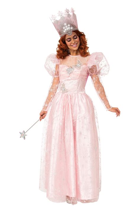 The different variations of Glinda the Good Witch attire for kids